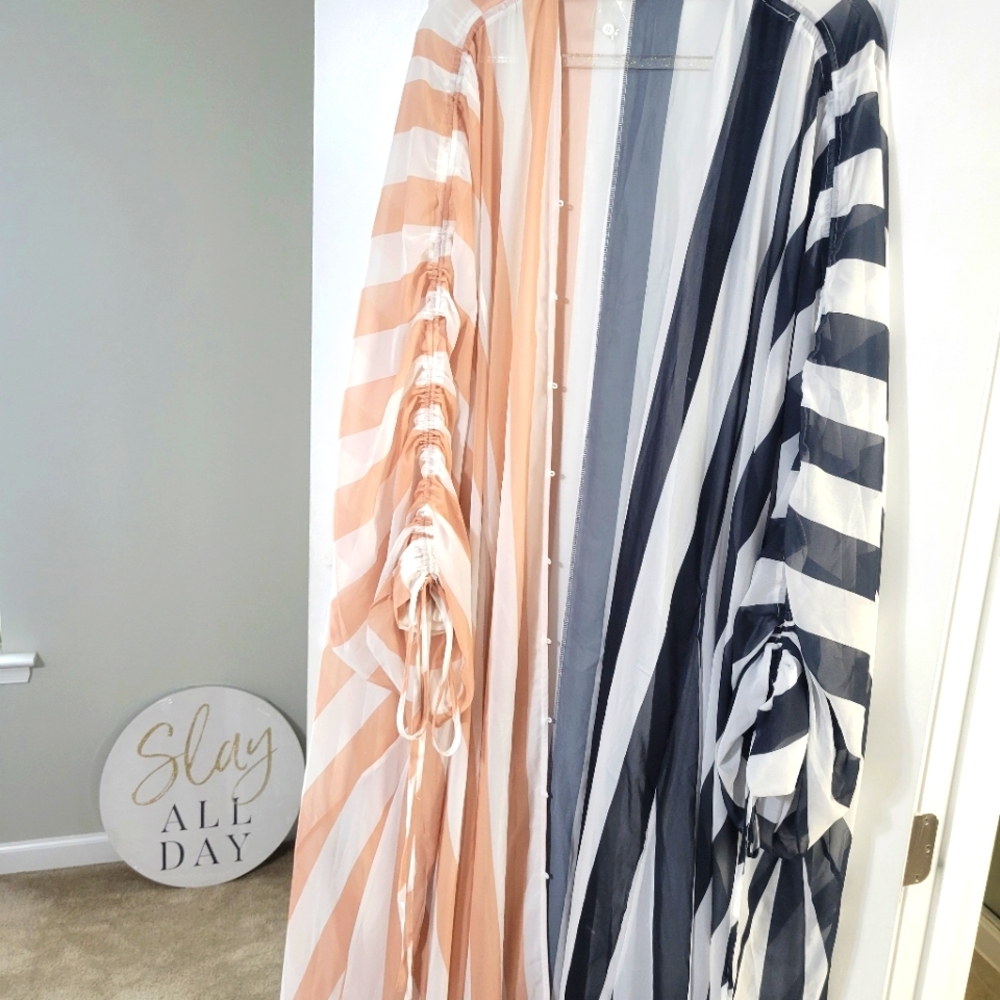 Beautiful striped kaftan 1X